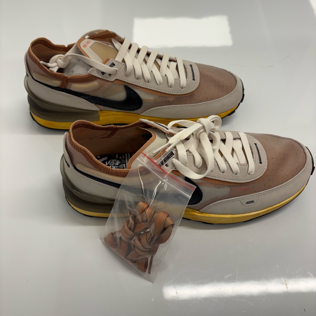 Nike X Whitaker Group Waffle One Se ‘The Bill’ Light Bone Black Sail Praline 10